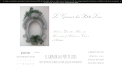 Desktop Screenshot of legrenierdespetitslous.com